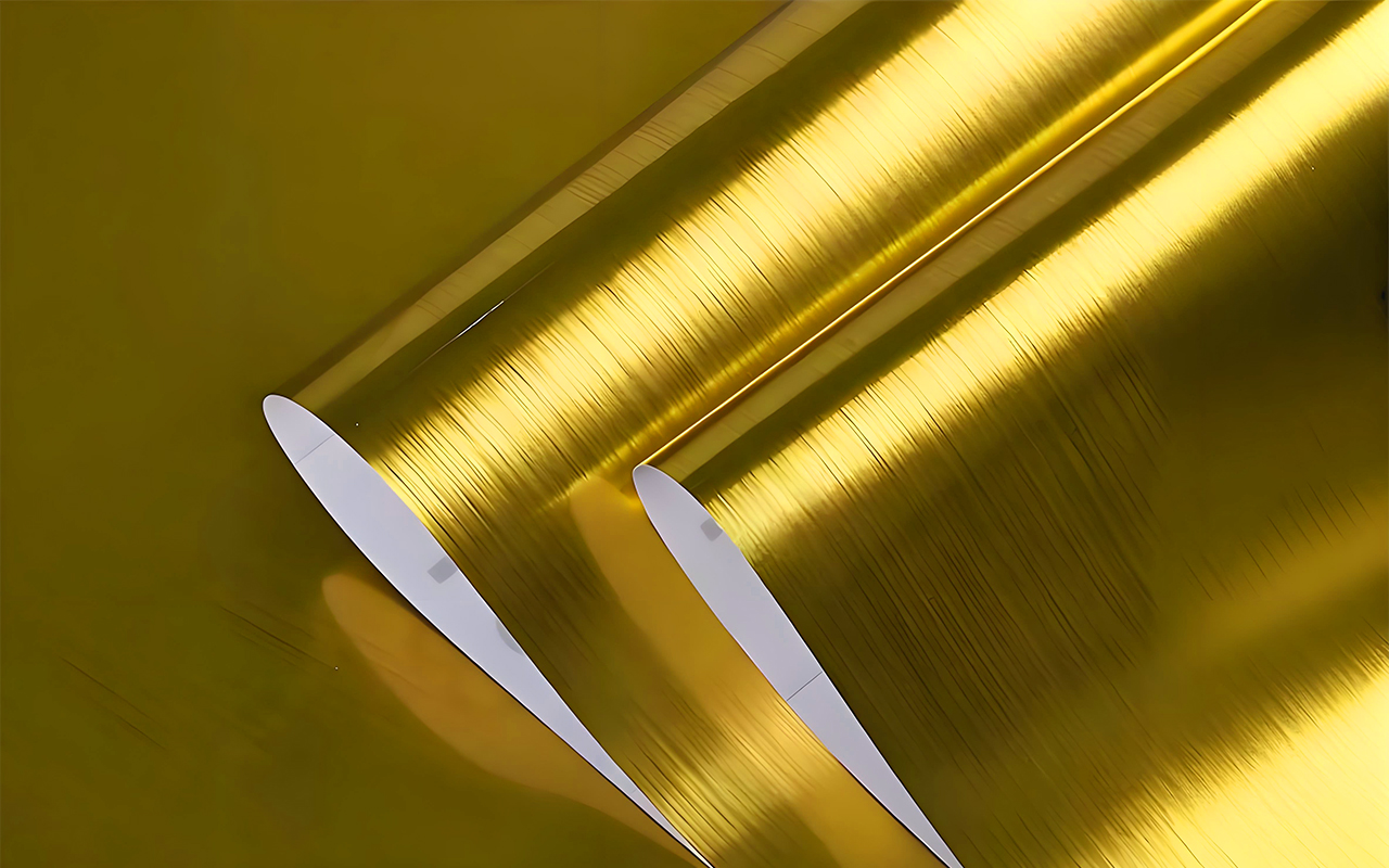 Metal Decorative Film  Película decorativa de metal