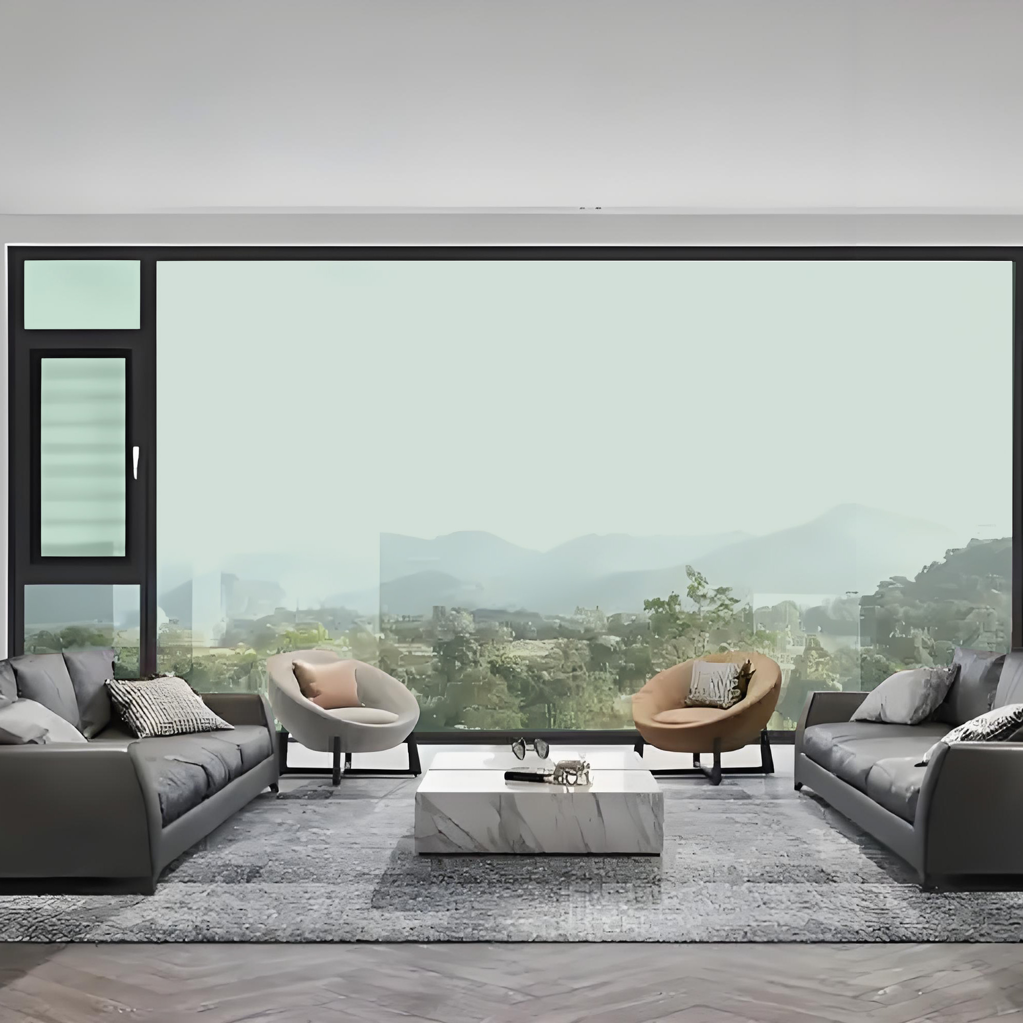 Película para ventanas de construcción