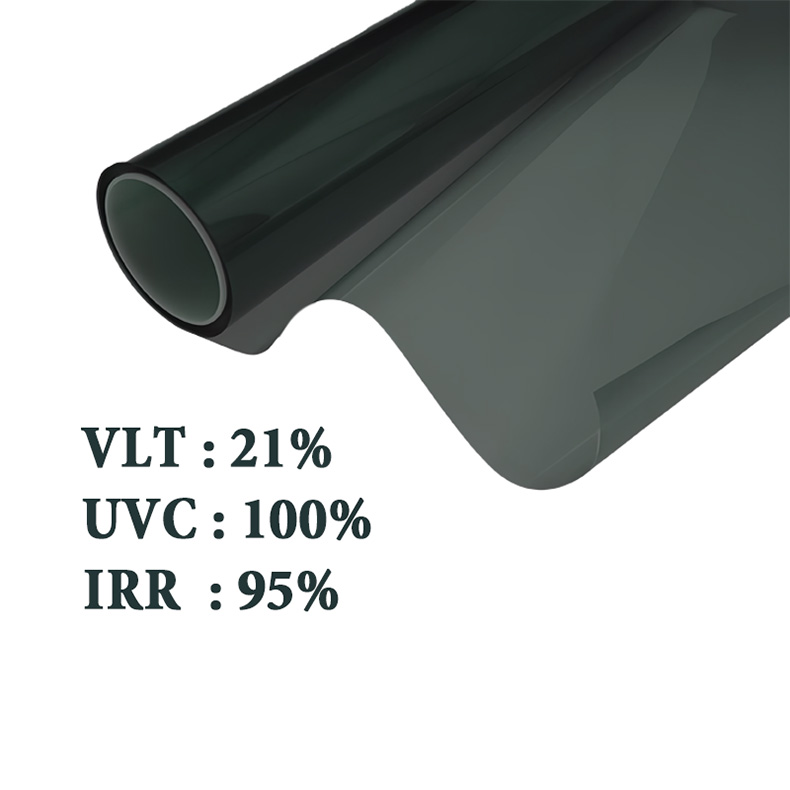 Película para ventanas de construcción