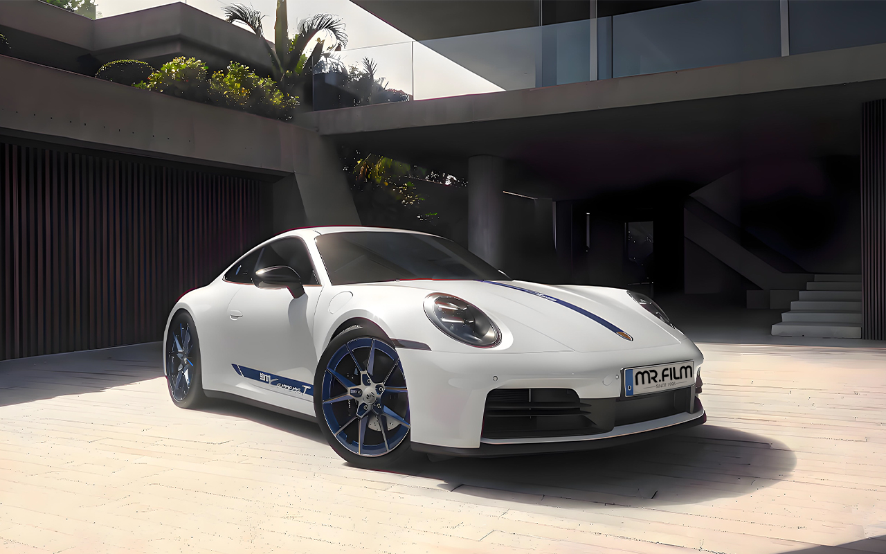 Pearly White Car Wrap Film Película de envoltura de automóvil blanca nacarada