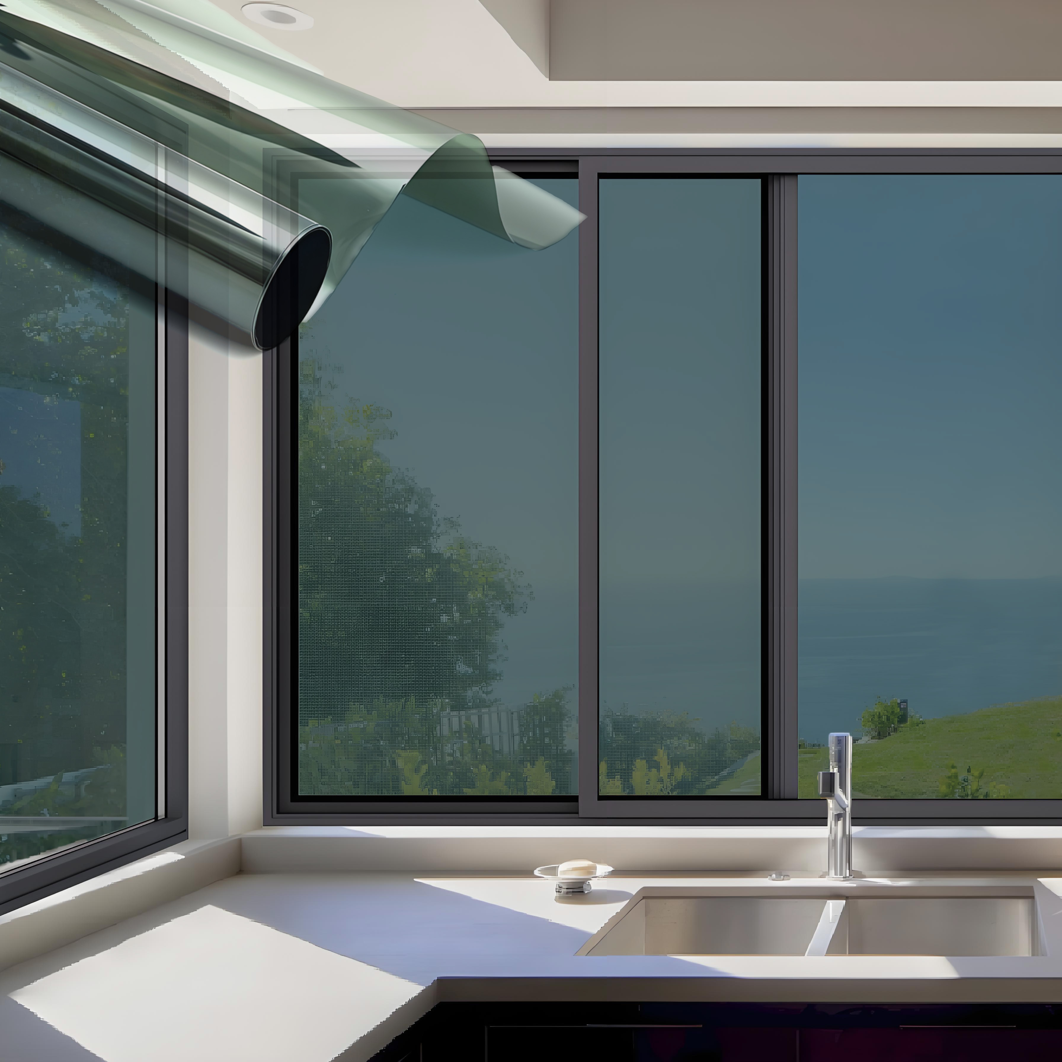 película para ventana de construcción