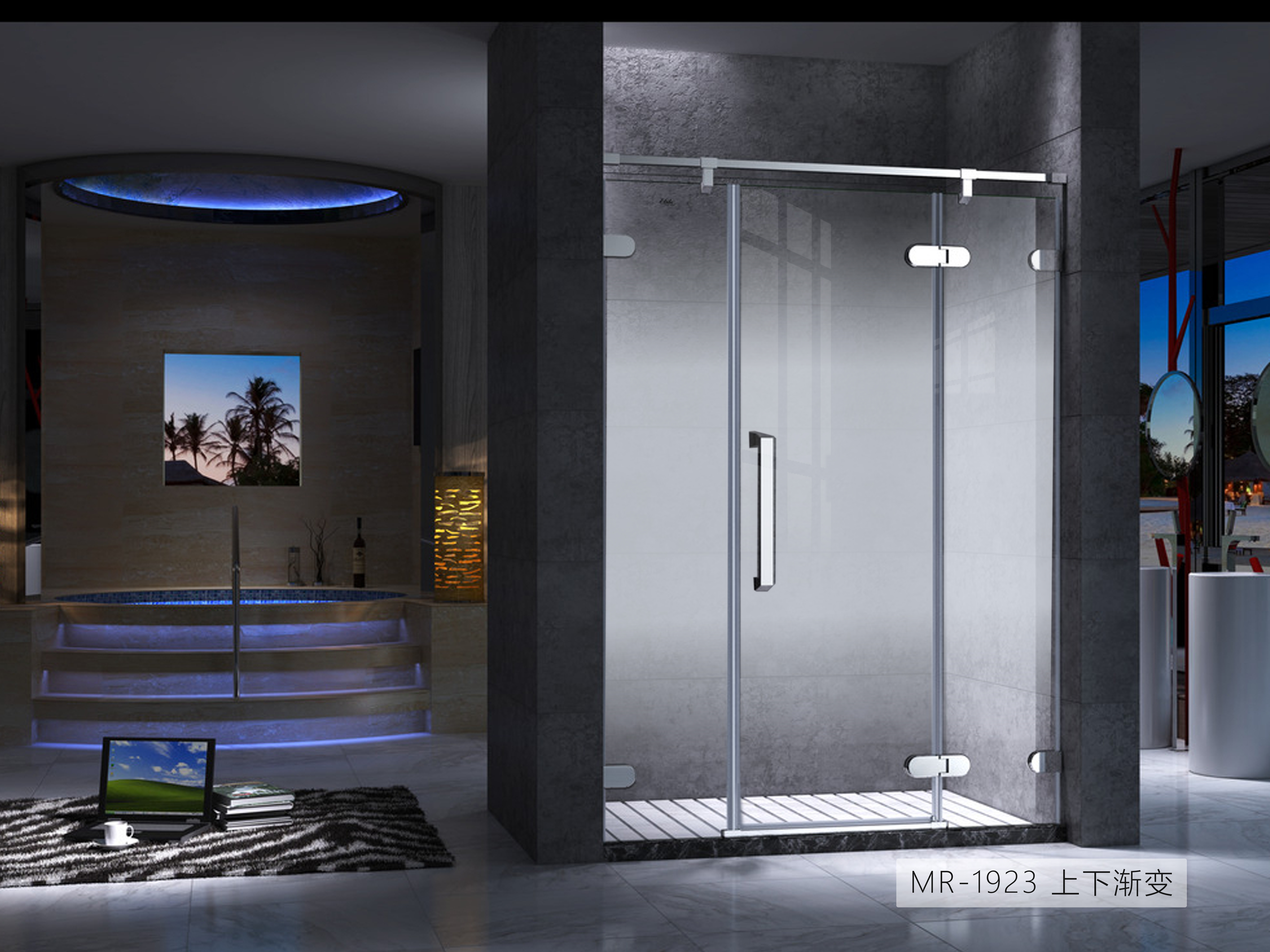 película decorativa de vidrio