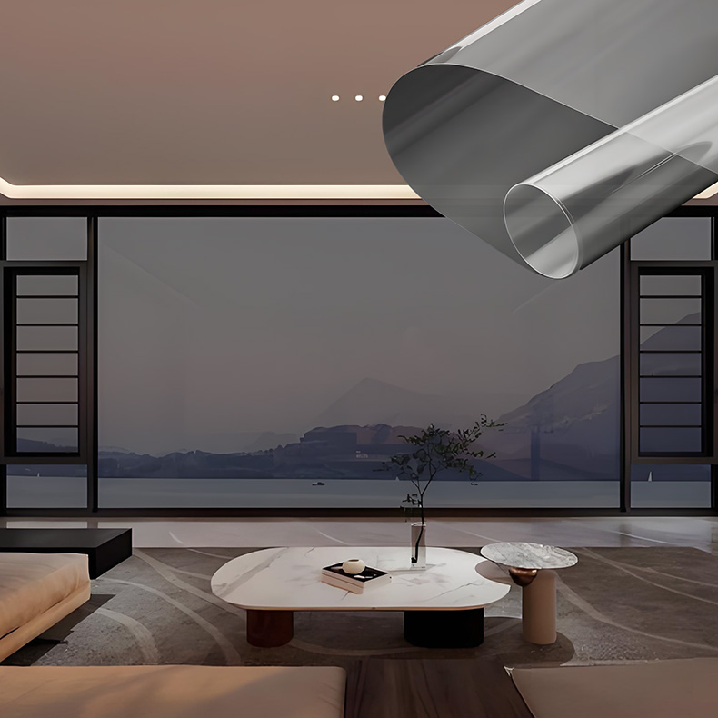 Película para ventanas de construcción