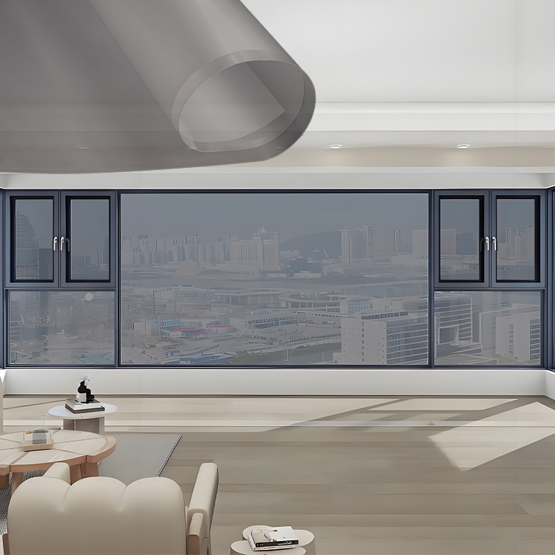 Película para ventanas de construcción