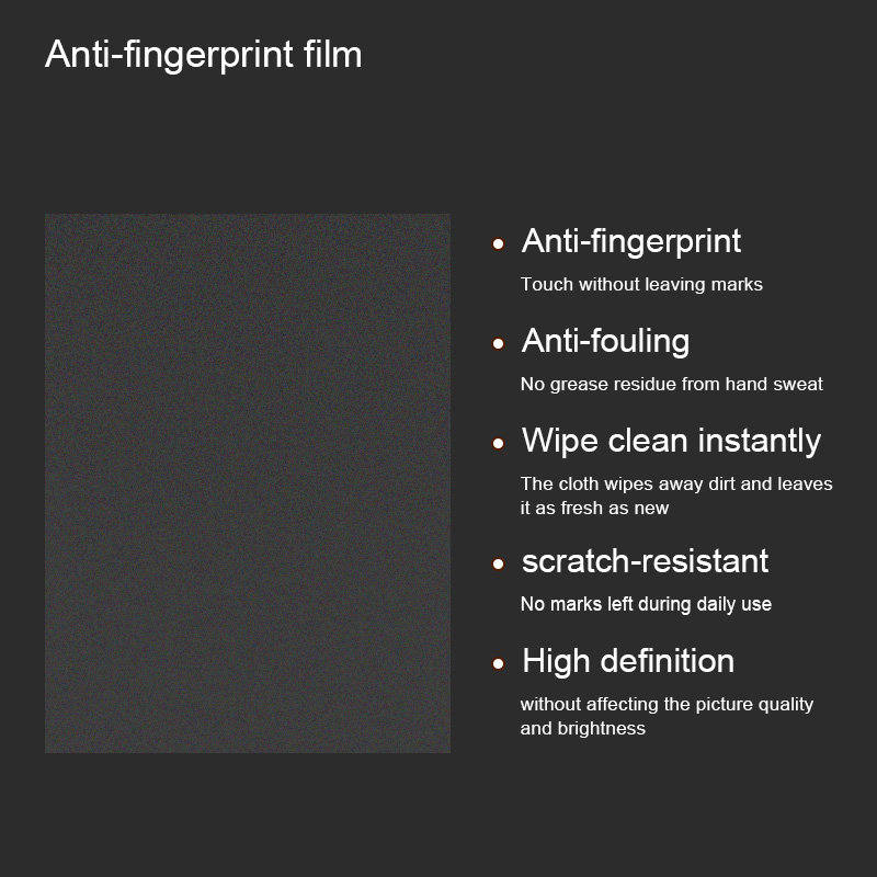 Anti-fingerprint Film Película antihuellas