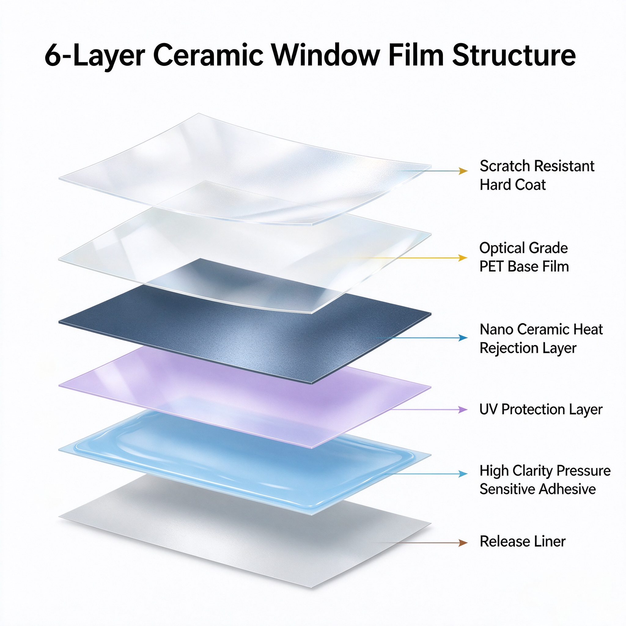 nano ceramic window tint tinte de ventana nanocerámico