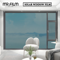 Película de vidrio para ventanas arquitectónicas Tinte de espejo unidireccional