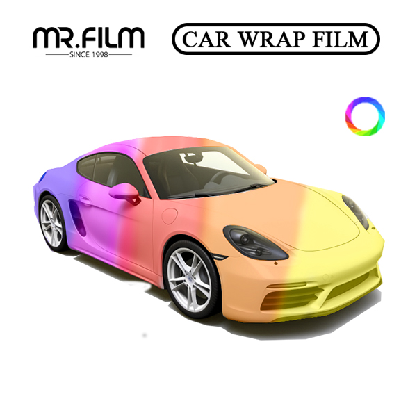 Película de envoltura de protección para automóviles con cambio de color Ppf
