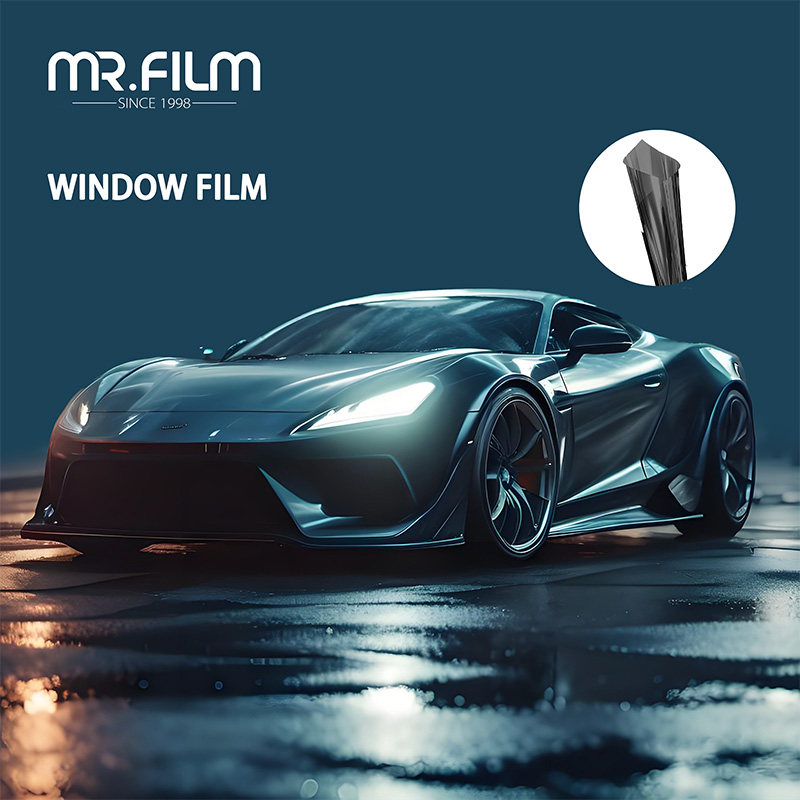 45% vlt Película de automóvil resistente a los rayos UV Tinte de vidrio para automóvil