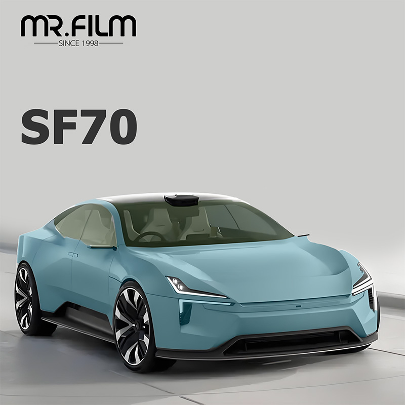 Película de protección automotriz transparente Tinte de ventana de cerámica