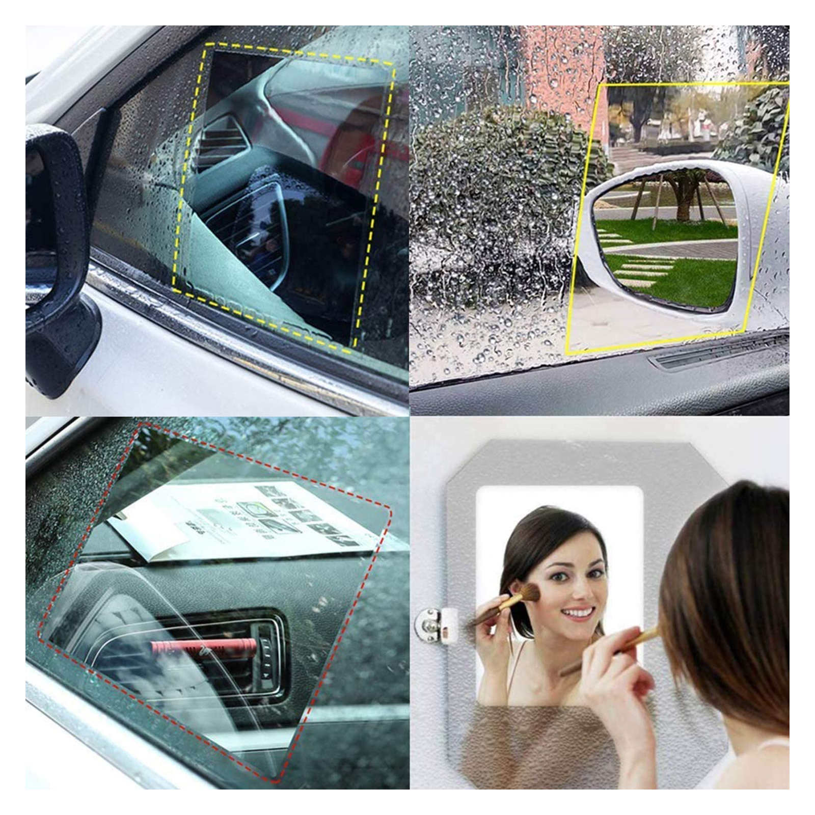 Película antivaho Película de seguridad para puertas de ducha