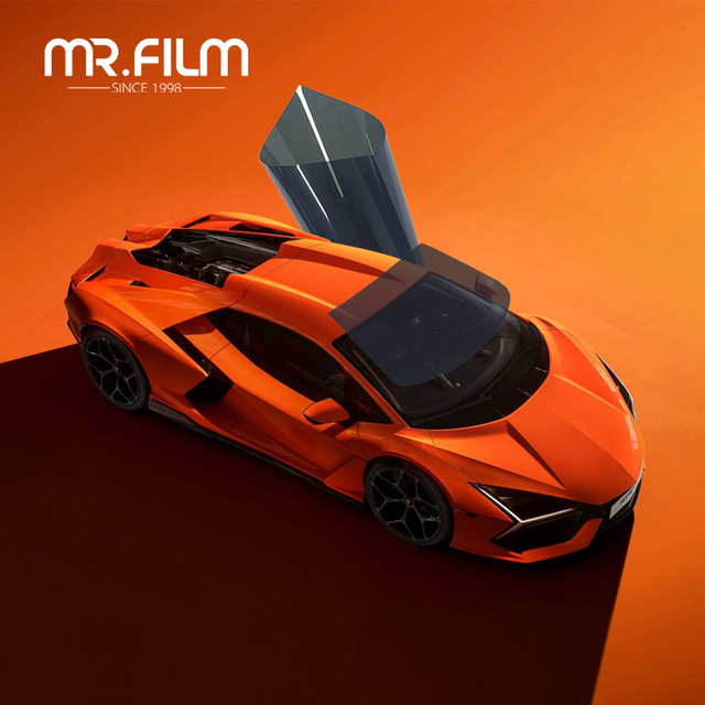 Película a prueba de explosiones del aislamiento térmico de la resistencia del IR del bloque ULTRAVIOLETA del 100% el 98% para la película de la ventana del coche