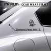 Película de envoltura para automóvil con acabado brillante y protección superior de color blanco perla de diamante de primera calidad 