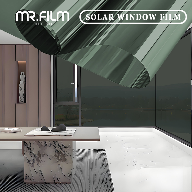 Tinte protector de película solar de aislamiento de ventanas de construcción
