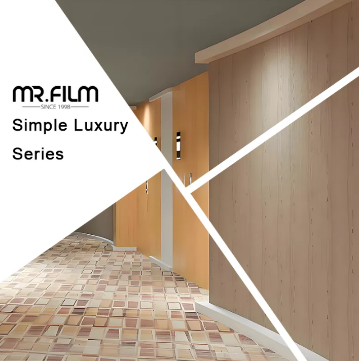 Película de PVC con vetas de madera: la solución perfecta para un acabado de madera realista