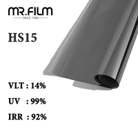 Película de ventana transparente Película solar automática