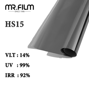 Película de ventana transparente Película solar automática