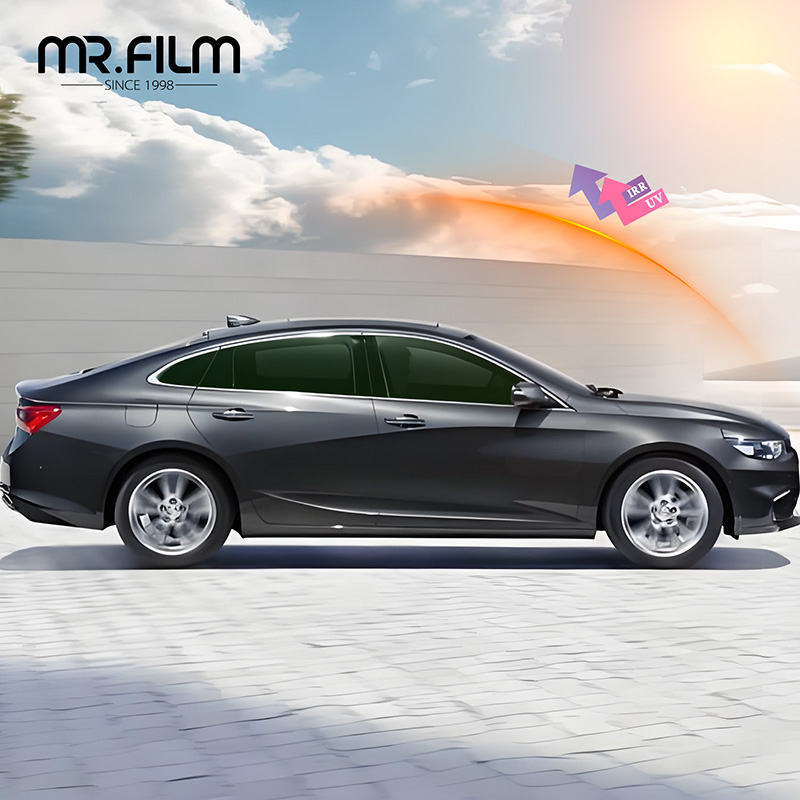 Tinte de privacidad de película de ventana delantera de coche de cerámica nano para parabrisas