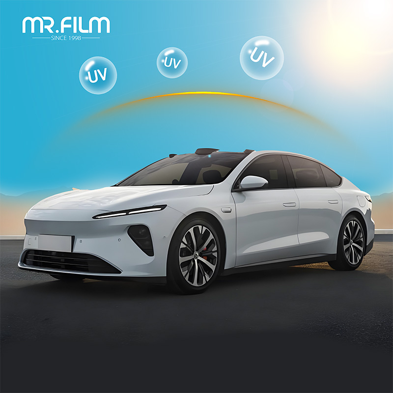 Película de cerámica para ventanas para automóviles, tinte automotriz para privacidad
