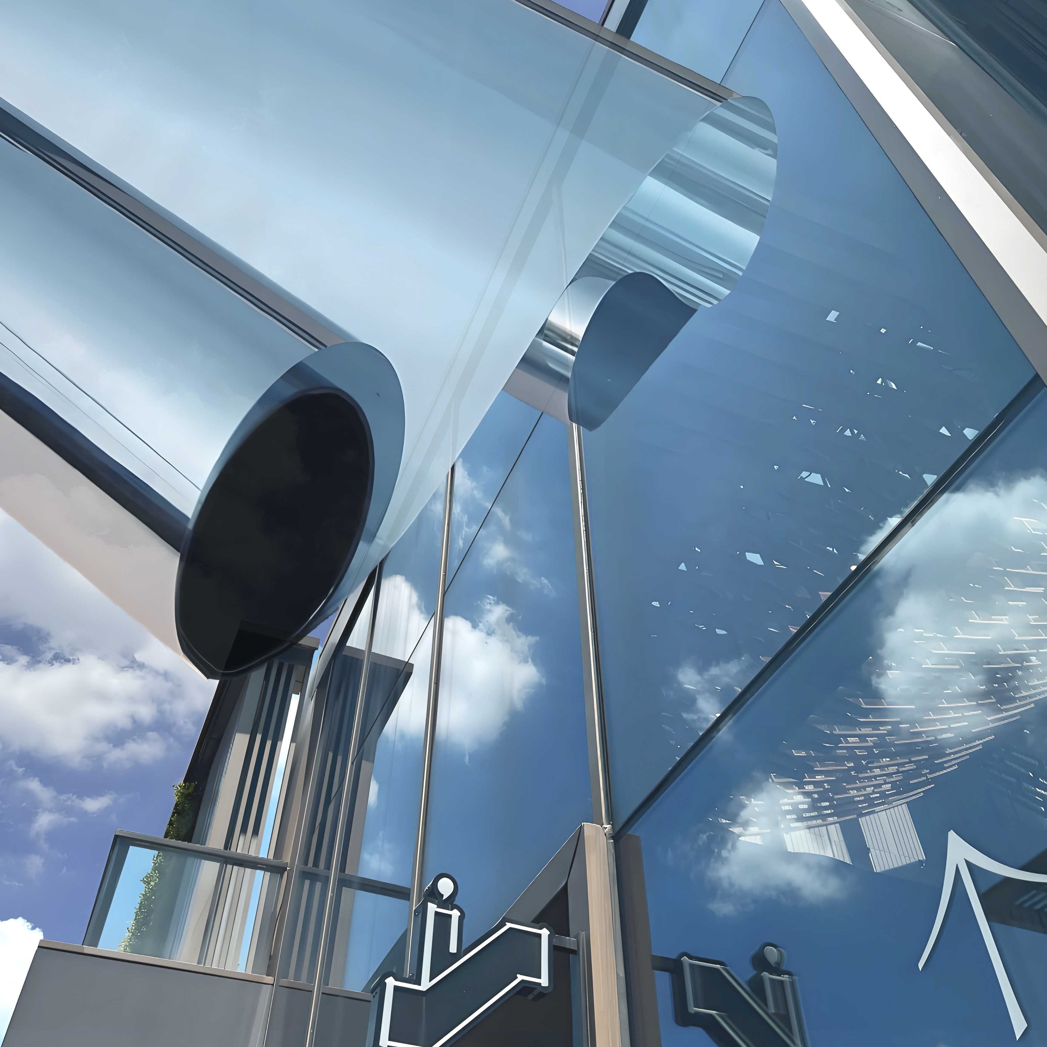 pel&iacute;cula para ventana de construcci&oacute;n