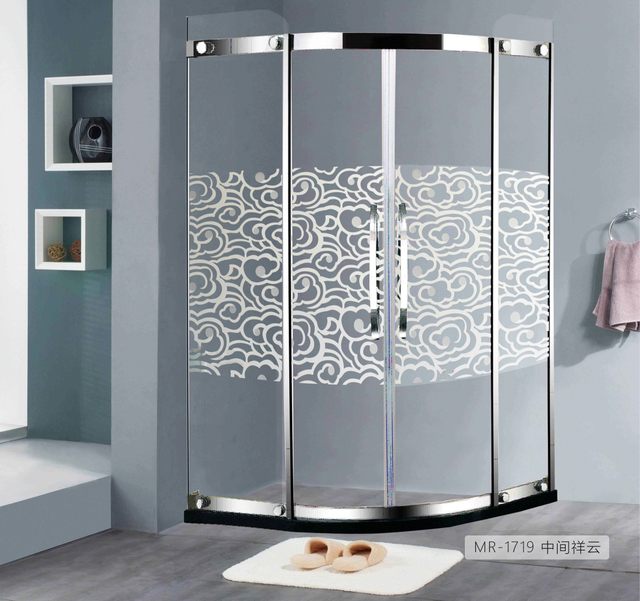 Tinte decorativo colorido del diseño moderno de la película de la ventana de vidrio esmerilado