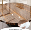 Película decorativa para muebles Tinte de mesa transparente