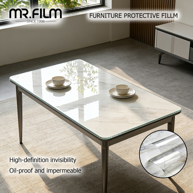 Tinte adhesivo impermeable para envoltura de muebles, película de mármol