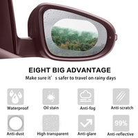 Película de seguridad para puerta de ducha, película antivaho 