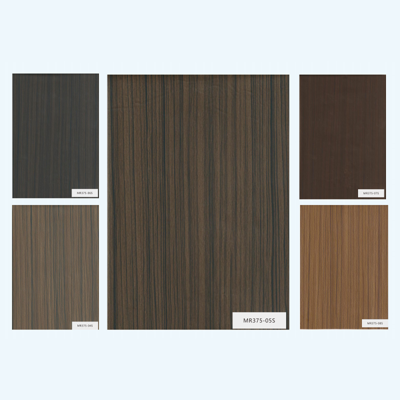 Película de madera con textura en relieve para muebles duraderos y superficies interiores