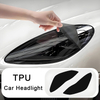Película protectora ultra oscura de luz negra profunda para personalización de faros