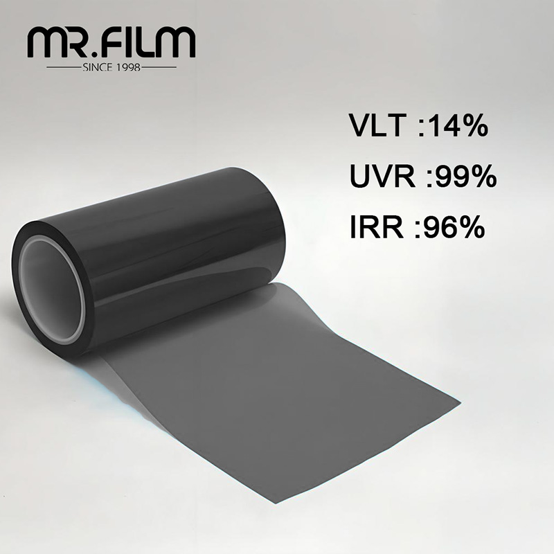 Tinte de ventana de coche con aislamiento térmico a prueba de sol de cerámica nano Uv99%
