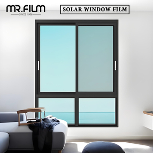 Película solar para ventanas Tinte de privacidad unidireccional plateado