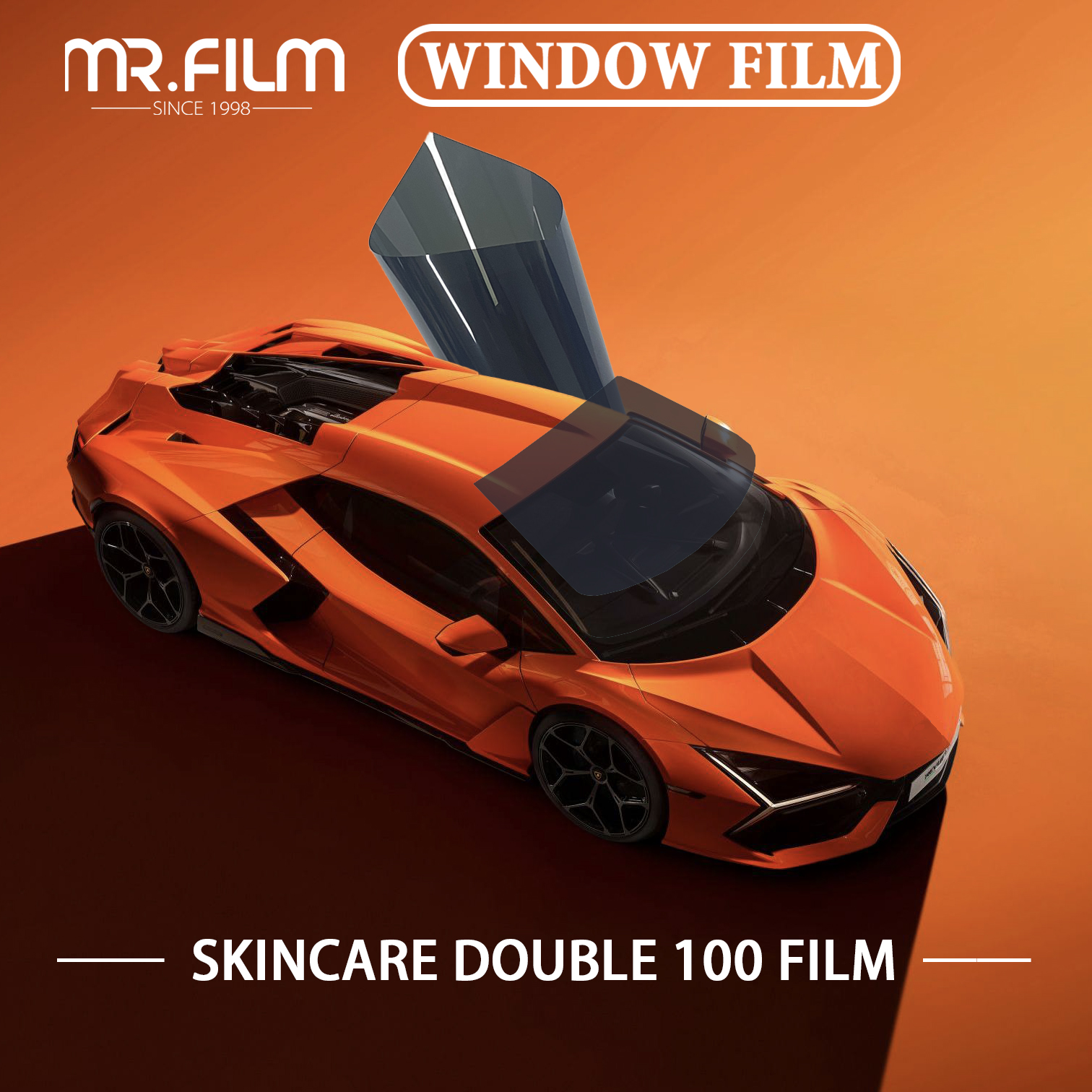 Película para ventana de coche con bloqueo de luz, tinte para vidrio automático