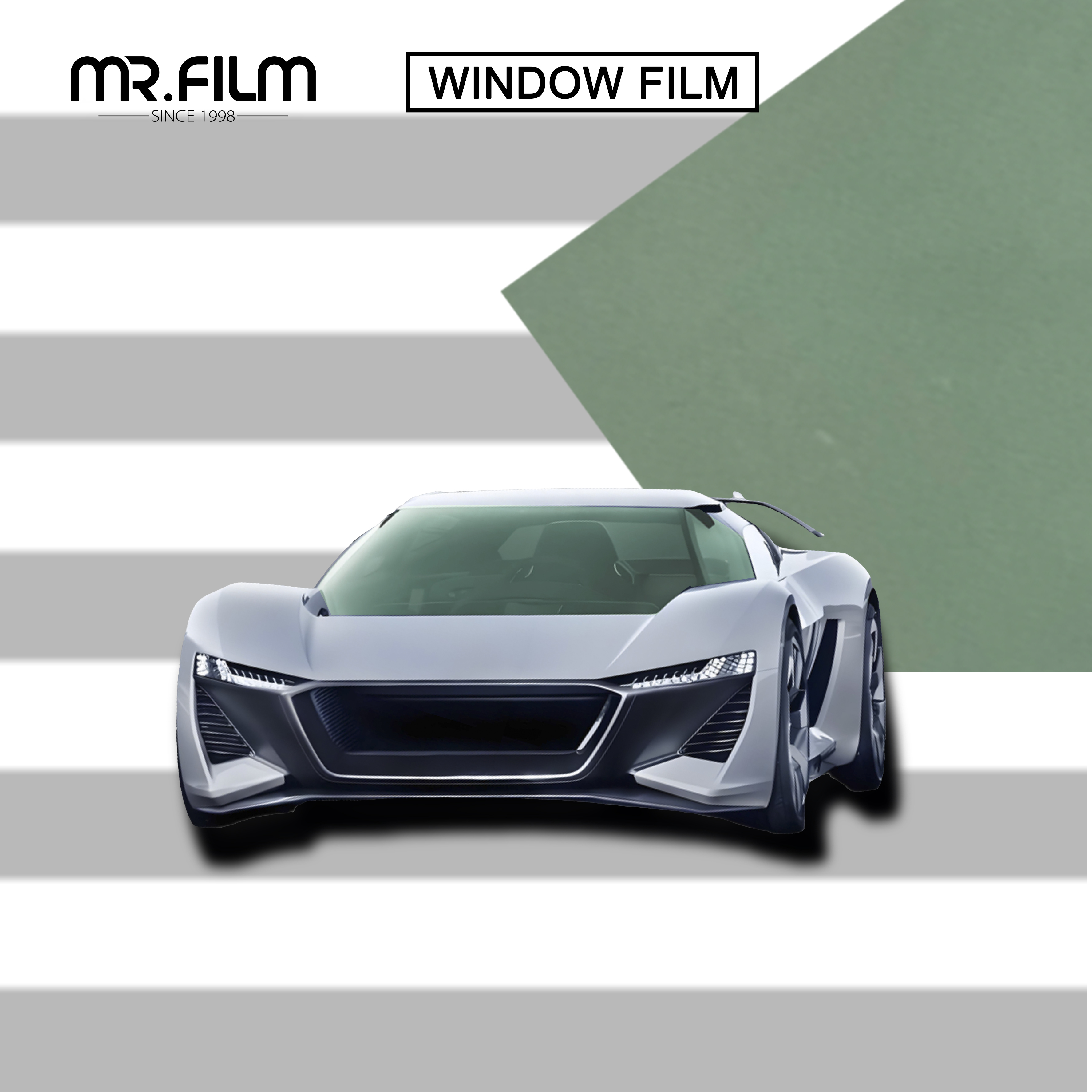 Película de control solar anti-ultravioleta que no se decolora para vidrio de automóvil