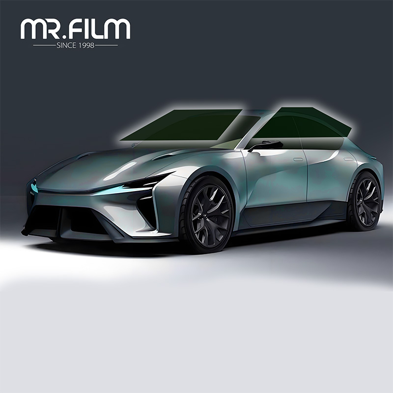 Tinte de privacidad de película de ventana delantera de coche de cerámica nano para parabrisas