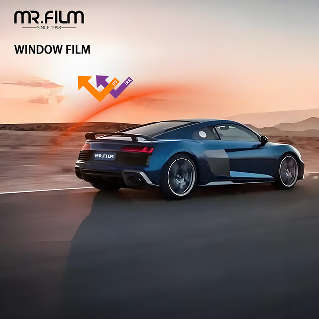 Tinte de ventana de película protectora contra arañazos de coche para privacidad