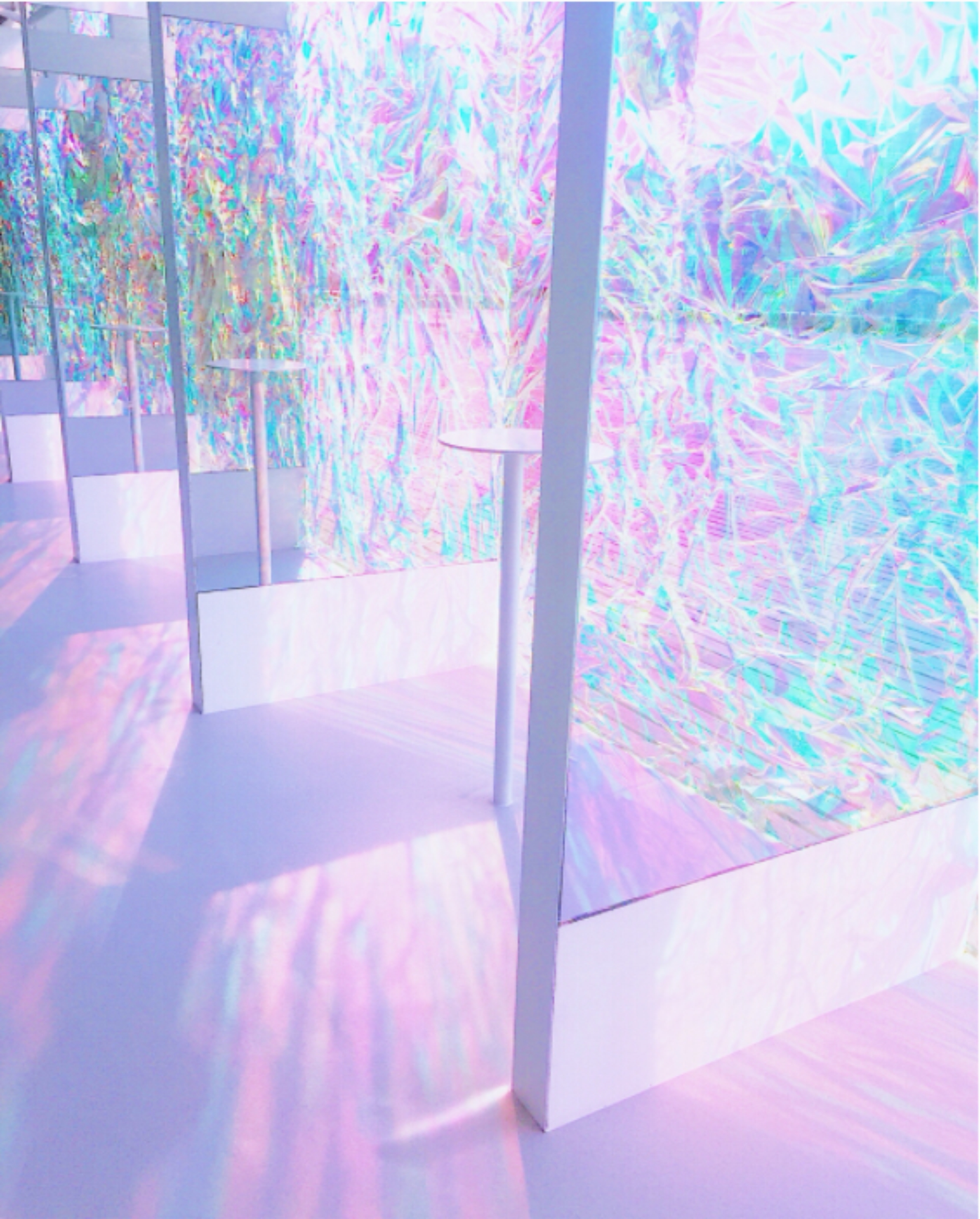 Película para ventana con estampado floral Tinte de ventana de privacidad colorido
