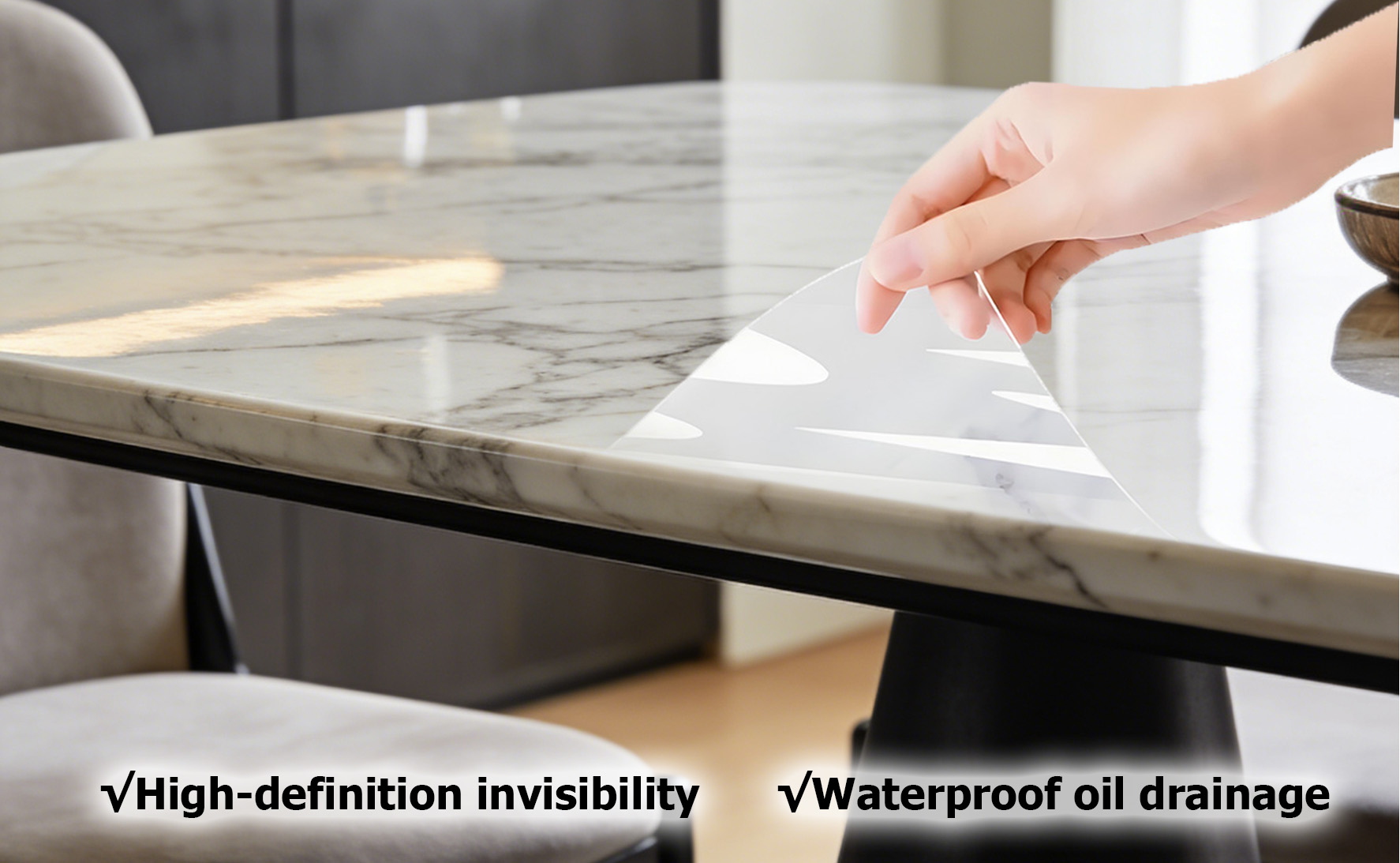 pel&iacute;cula protectora de muebles