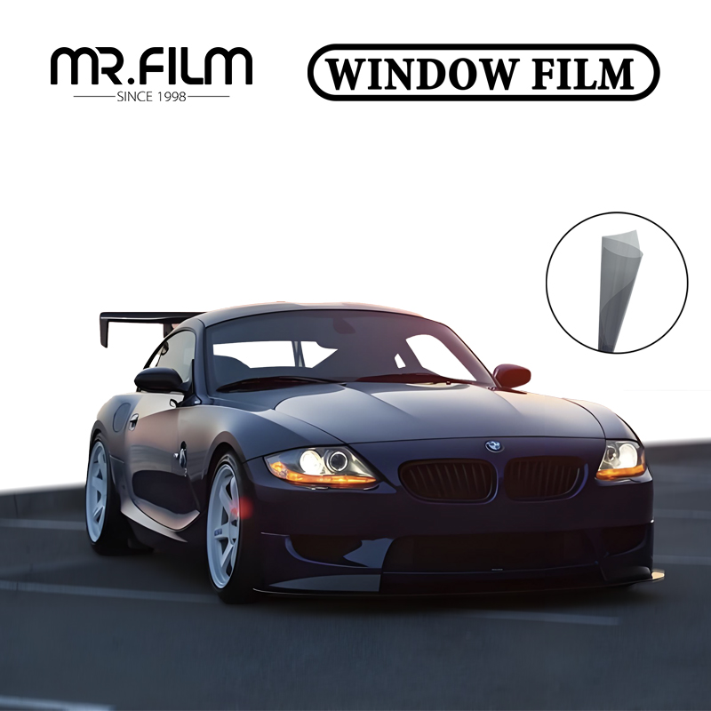 Película de carbono HD con rechazo de infrarrojos del 65% para aislamiento térmico de automóviles y protección UV