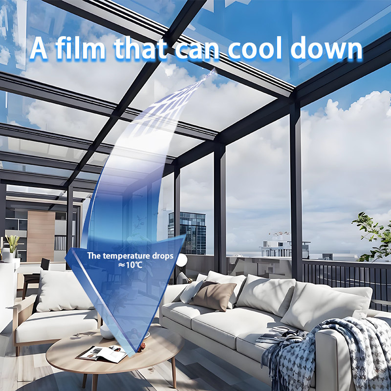 Película aislante de ahorro de energía con bloque UV del 99% para ventanas arquitectónicas