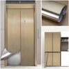 Película metálica decorativa de superficie color champán para una decoración elegante