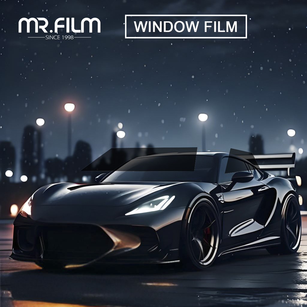 Película para ventana de coche con bloqueo de luz, tinte para vidrio automático