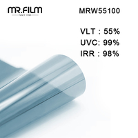 Protector solar para ventanas y película aislante para edificios, tinte residencial