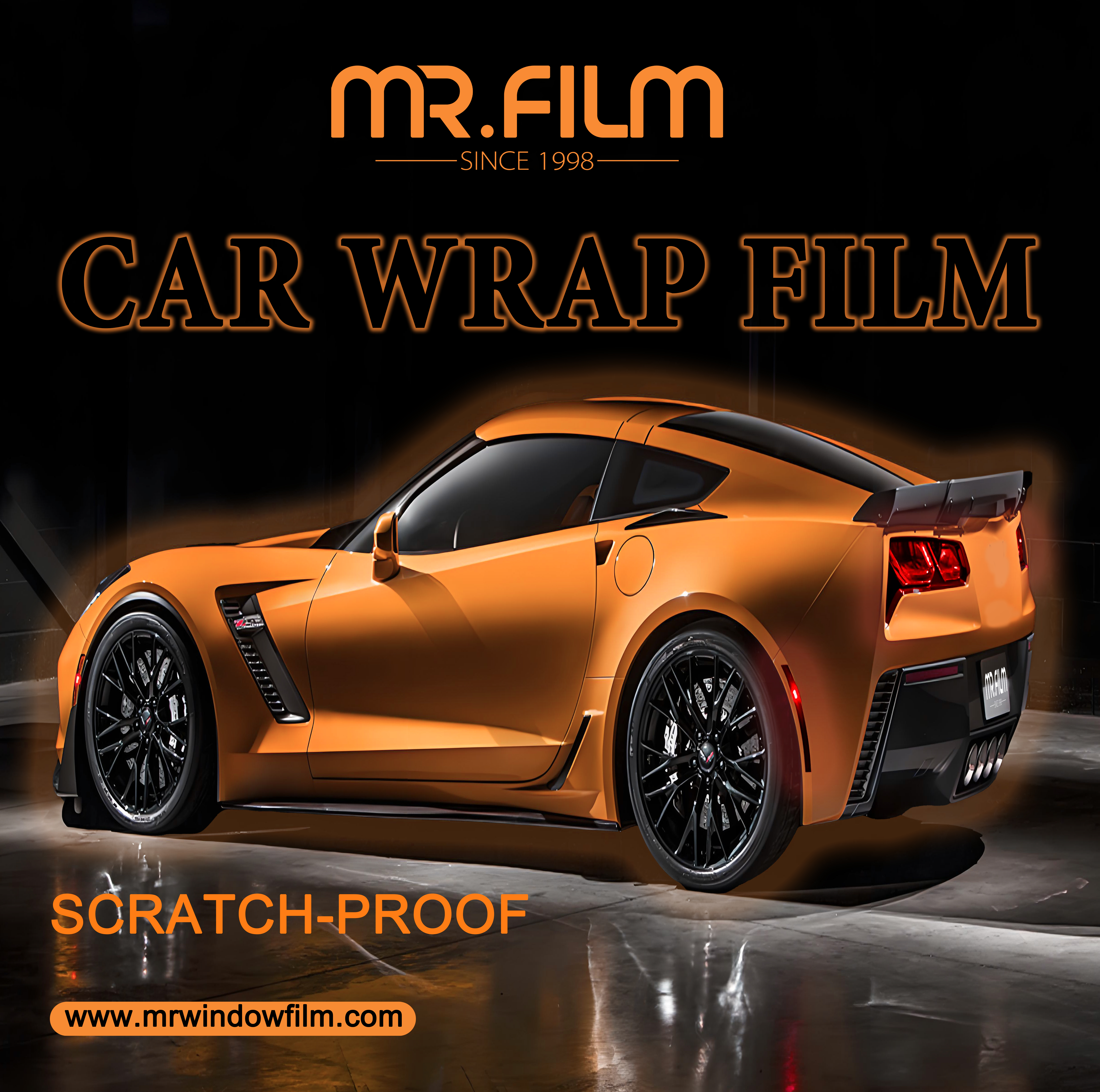 Protección de pintura autocurativa que cambia de color del coche antiarañazos