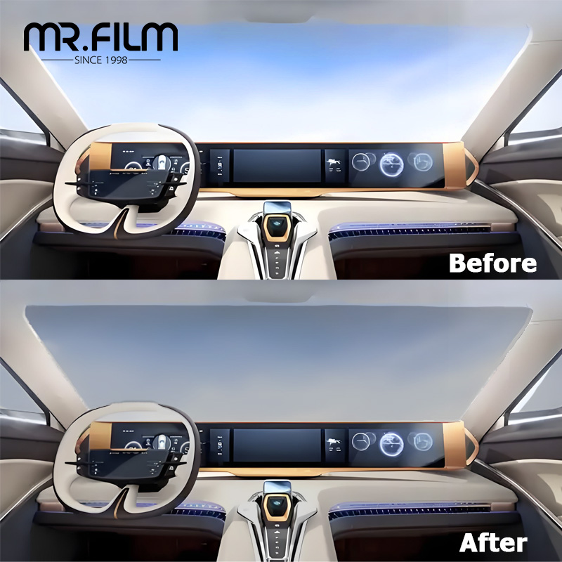 Garantía de película para automóviles para mascotas 5 años de tinte nanocerámico