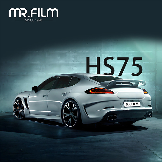 78% VLT Premium Carbon HD Película para ventanas para automóvil