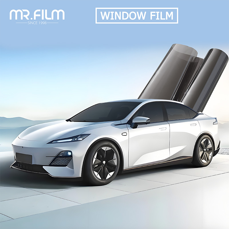 Película de cerámica para ventanas para automóviles, tinte automotriz para privacidad