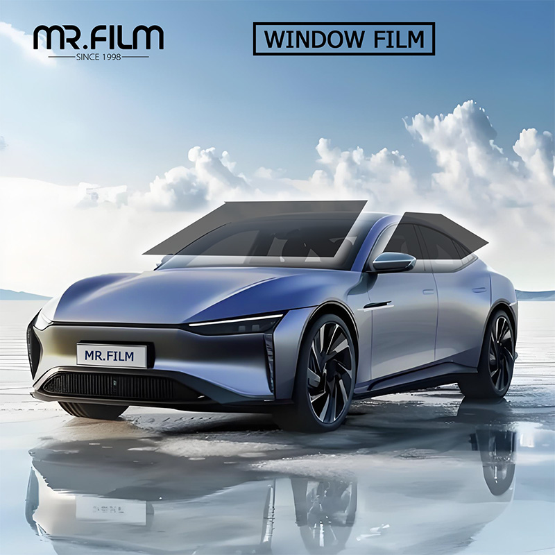 Película solar de nanocerámica para coche que bloquea el tinte de ventana solar
