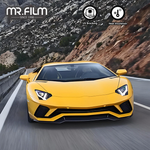 Tinte de ventana de coche 35% VLT Película solar automática