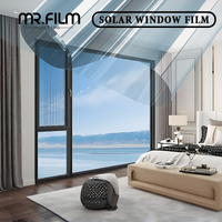 Tinte de aislamiento de vidrio para construcción de película de seguridad transparente a prueba de explosiones